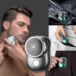 Nešiojama mini elektrinė barzdaskutė - įkraunama per USB, visam kūnui | RAZOMATIC