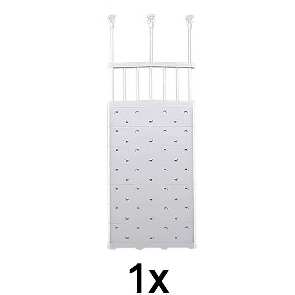 1x Išplečiamas lentynų stelažas | SHELFEXPEND